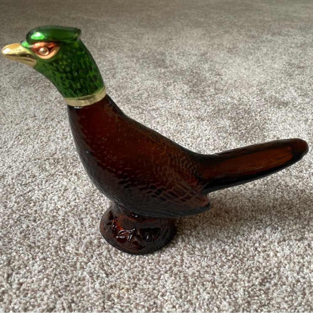 Vintage Avon Pheasant Decanter After Shave bottle